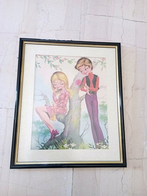 Vintage frame like new 31x26cm