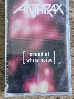 Anthrax Sound of white noise audio cassette used, Thrash Metal