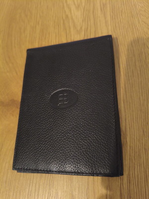 Men's black wallet card holder like new