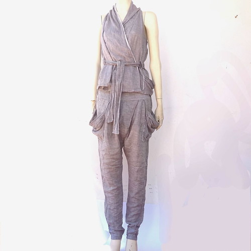 A.L.E. Attrativo set used, 100% cotton vest and pants