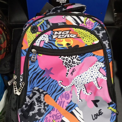 Oval Backpack no Fear Bold Africa new 48x30x28cm