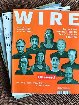 Wire 295 music magazine used, English