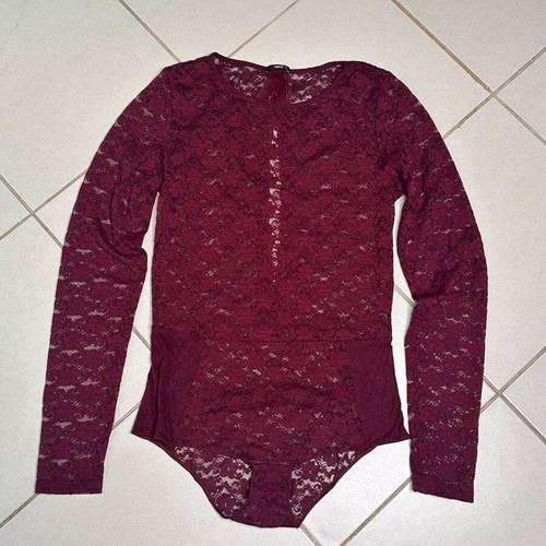 Tezenis women's bodysuit new, medium, red