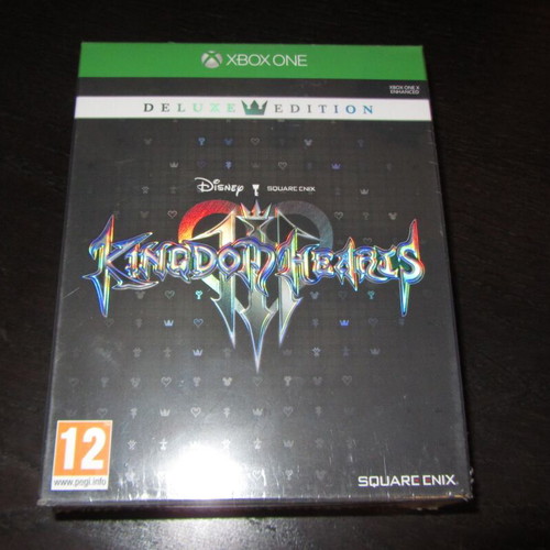 Kingdom Hearts III Deluxe Edition Xbox One game new sealed
