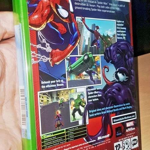 Ultimate Spider-Man Xbox (Original) new, sealed English