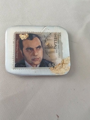 Fridge magnet like a stamp like new