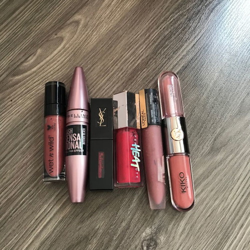 Lipsticks set used with YSL, Fenty, Kiko, Maybelline, Wet’n’wild, L’Oréal