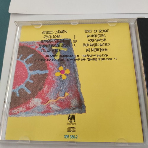 Temple Of The Dog CD album like new, rock