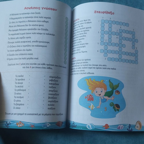 Summer Holidays Book for Children Going to 3rd Grade Like New with Puzzle Gift