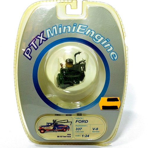 PTX Mini Engine Ford V-8 Flathead 1:24 scale collectible miniature