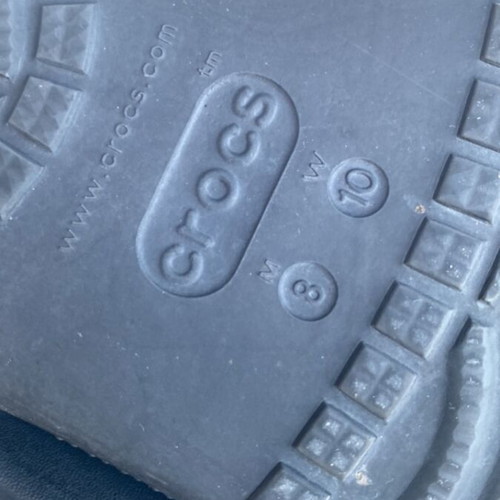 Crocs Iconic Comfort sandals used, size 10 (41-42)