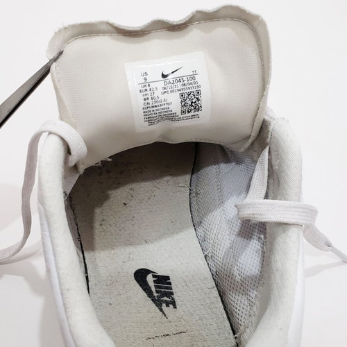 Nike DA2045 Blazer X white gum leather sneakers used, size 42-42.5