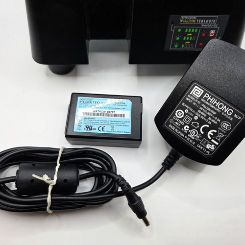 Psion Teklogix 7527C-G2 Workabout Pro Barcode Terminals like new, set of 2 with Docking Station