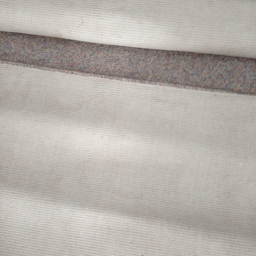 Runner rug carpet monochrome grey used 149x65 cm