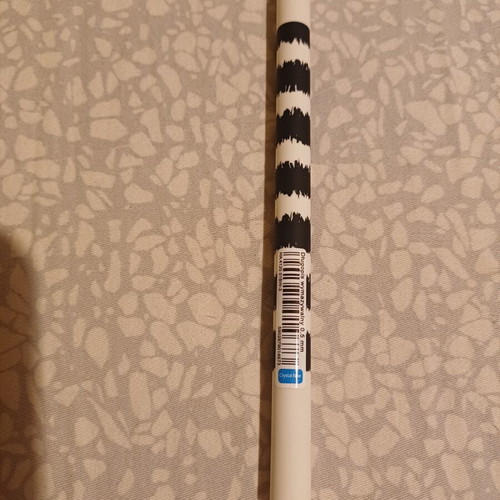 Happy Color erasable gel pen black & white, 0.5 mm tip, blue ink