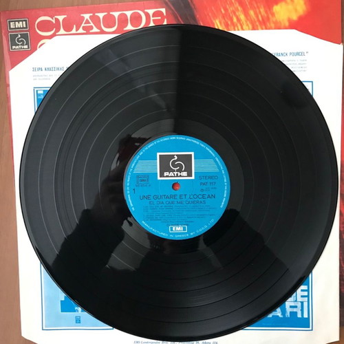 Claude Ciari Une Guitare Et L'Ocean vinyl record like new, Latin