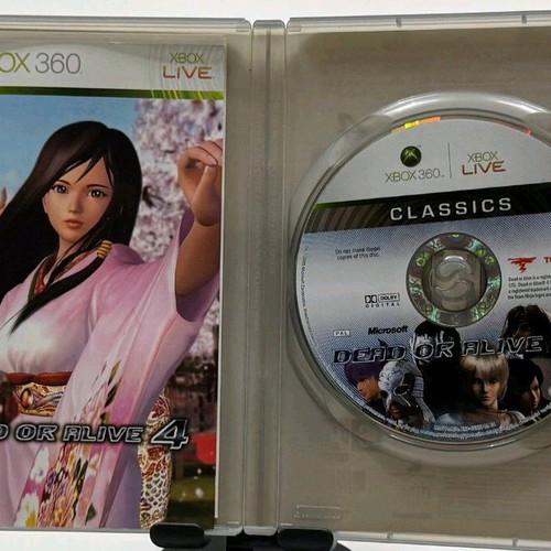 Xbox 360 Dead or Alive 4 Classics like new