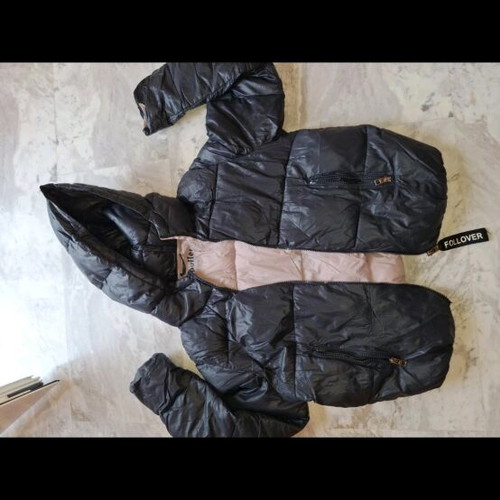 Puffer jacket Bershka like new, black, size L