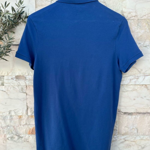 Hollister polo shirt used, blue, size S