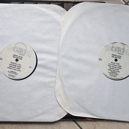 Dead Prez Lets Get Free 2LP vinyl like new, political hip-hop