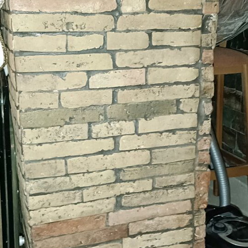 Old cut bricks used, 100 pieces, rare soil polychromy