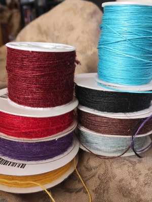 Jute threads and one cotton cord like new