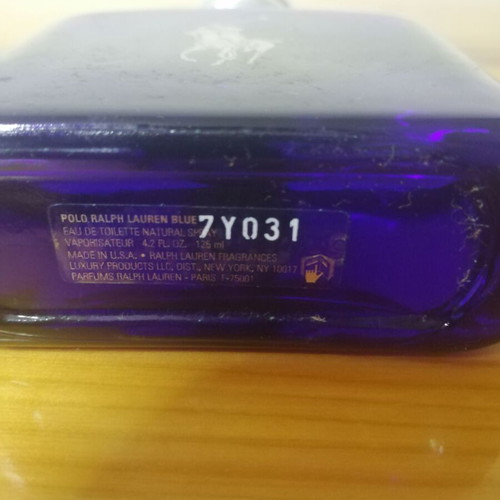 Ralph Lauren Polo Blue Eau de Toilette 125ml like new