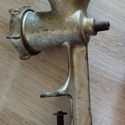 Meat grinder used for meat and vegetables
