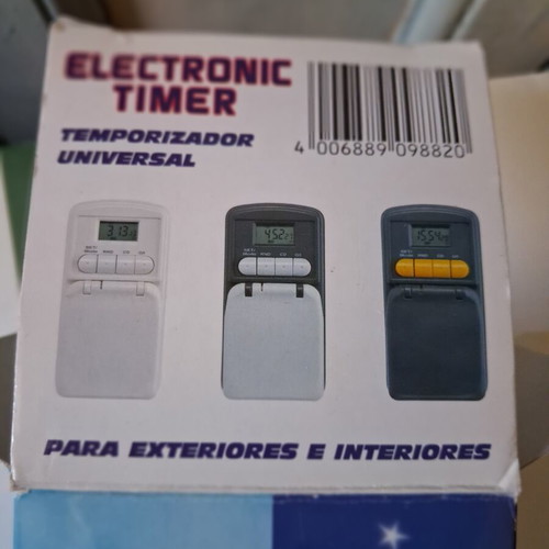 Electronic Timer WT-001 new with box and manual