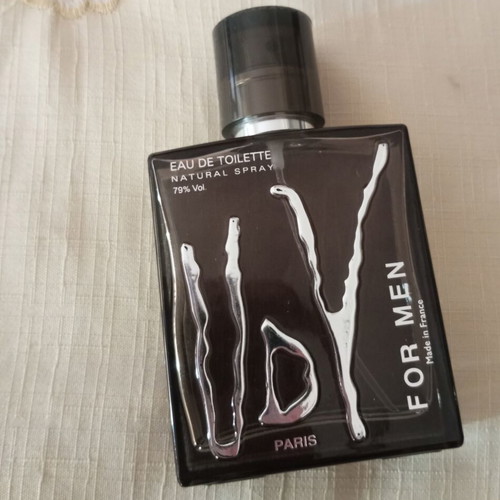 Vidy Eau de Toilette bottle used, empty