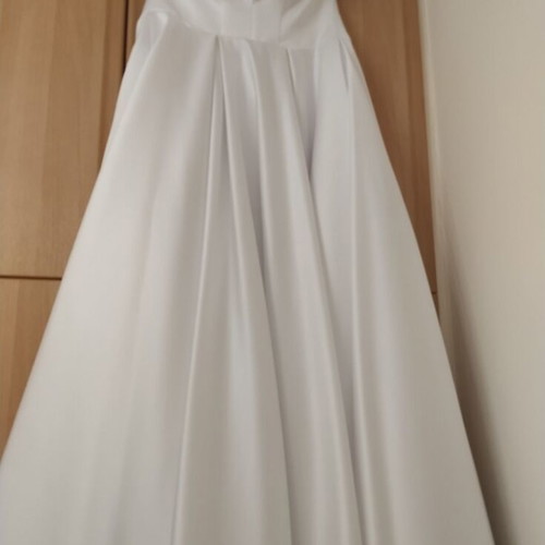 Wedding dress like new, white, size XL
