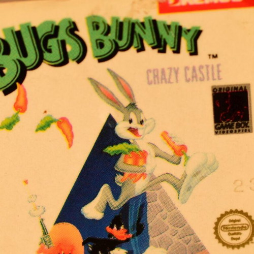 Bugs Bunny Crazy Castle Game Boy game used, puzzle platform
