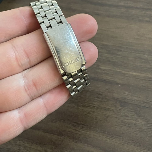 Seiko 5 Superior SKZ035 wristwatch used, automatic, missing bracelet part