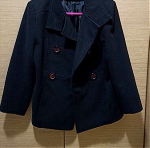 Μαύρο κοντό παλτό Paranoia XL