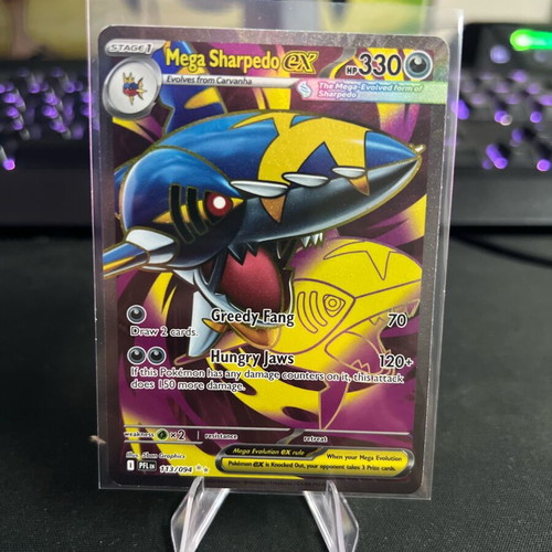 Mega Sharpedo ex like new, 113/094