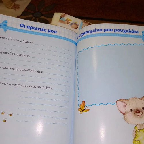 Baby diary new for boy