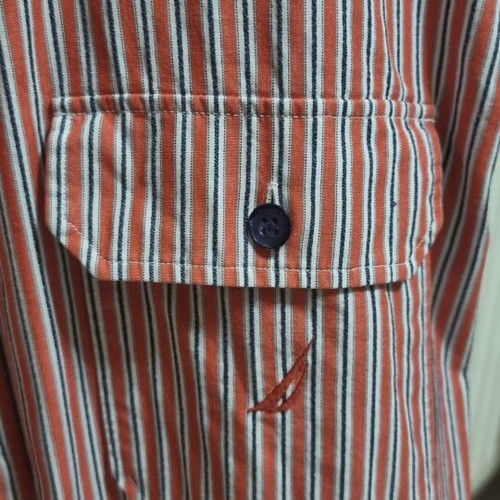 Nautica shirt xl 100% cotton new, multicolor