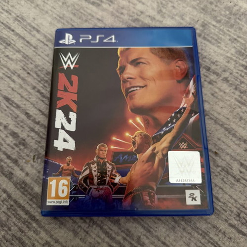 WWE 2K24 PS4 game used, very rare