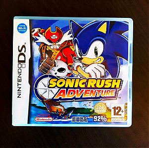 Sonic Rush Adventure. Nintendo DS games