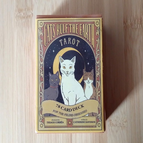 Cats Rule the Earth Tarot deck by Catherine Davidson