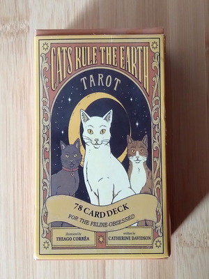Cats Rule the Earth Tarot deck by Catherine Davidson