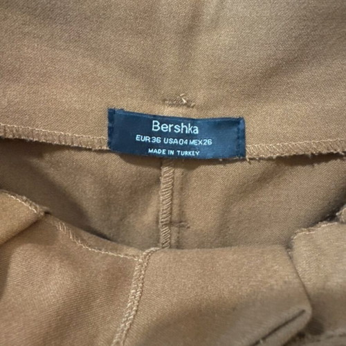 Bershka Brown Office Trousers like new, size S 36 8