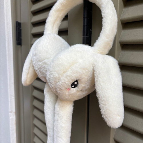 Children's hairband new, white for ear protection