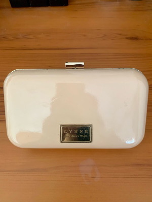 Lynne clutch bag used, beige