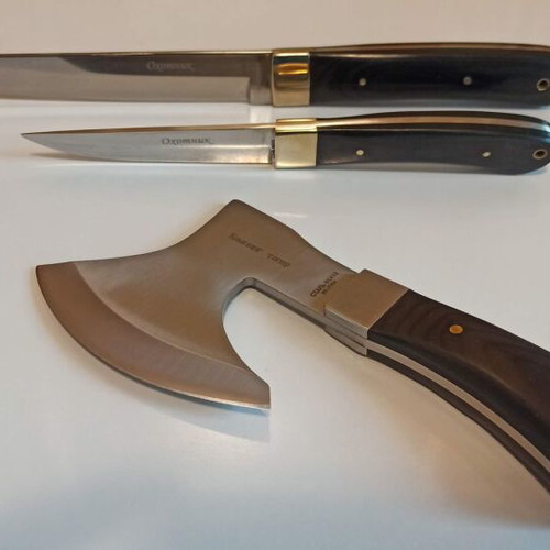 Russian knives new stainless steel 65x13 set of 3