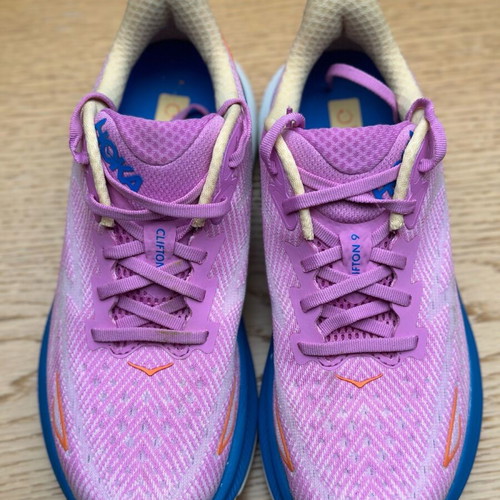 Hoka One One athletic shoes like new, size 38, pink