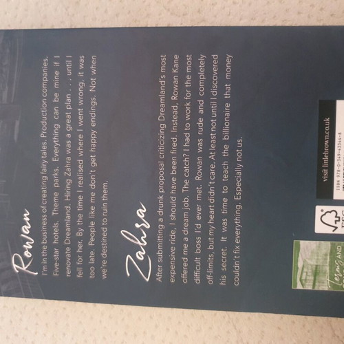 The Fine Print book used, English
