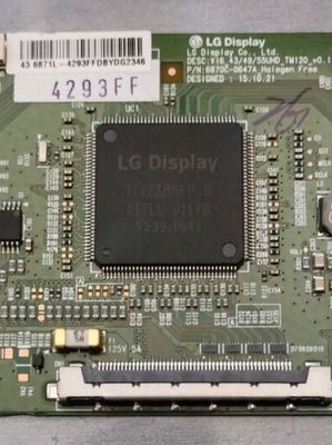 Board T-Con LG 43UH610V 43UH620V 43UH6207 55UH605V 49UH6090 49UH6030 6870C-0647A σαν καινούργιο