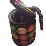 Handmade multicolor wallet case new