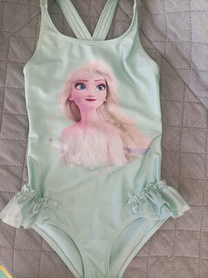 Ολόσωμο μαγιό Frozen σαν καινούργιο με βολάν